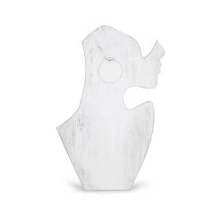 Backward Loop Twist Silver Earrings - Extra Large