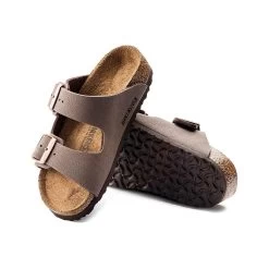 Birkenstock Kids ' Arizona Birkibuc Sandals 7 Birkenstock Kids ' Arizona Birkibuc Sandals -Casual Wear Shop 152907MOCHAalt2