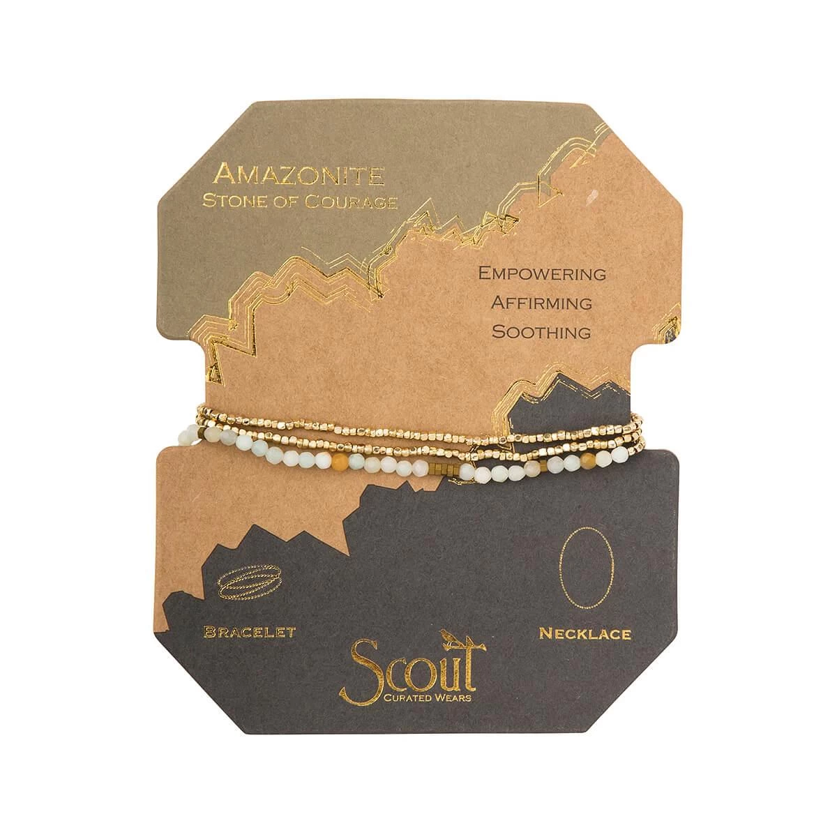 Delicate Stone Amazonite Bracelet - Stone Of Courage 4 Delicate Stone Amazonite Bracelet - Stone Of Courage - Image 2