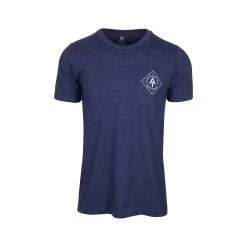 Logo Trailworthy Appalachian Trail Map T- Shirt