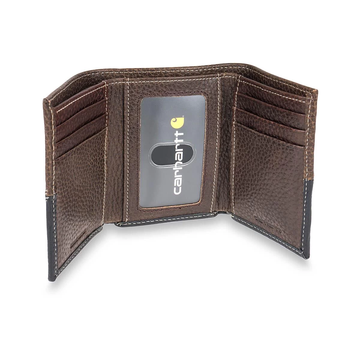 Carhartt Men's Rugged Trifold Two Tone Wallet 3 Carhartt Men's Rugged Trifold Two Tone Wallet