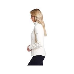 KUHL Women's Aero Fleece Jacket -Casual Wear Shop 202811IVORYalt2