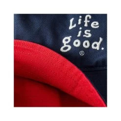 Lig Vintage Wordmark Stacked Bucket Hat -Casual Wear Shop 210639DARKEST BLUEalt3