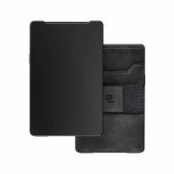 Black Leather Sleeve Groove Wallet -Casual Wear Shop 214195MIDNIGHTalt6