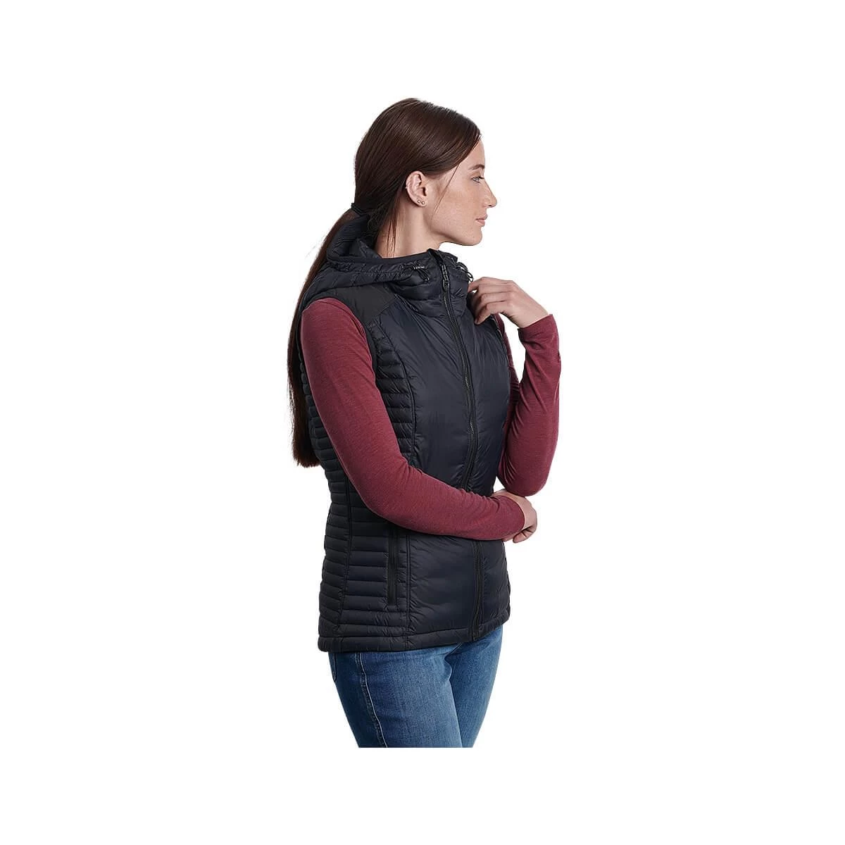KUHL Women's Spyfire Hooded Down Vest 5 KUHL Women's Spyfire Hooded Down Vest - Image 3