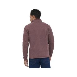 Patagonia Men's Better Sweater 1/4 Zip Fleece Pullover -Casual Wear Shop 216774DUSKY BROWNalt1