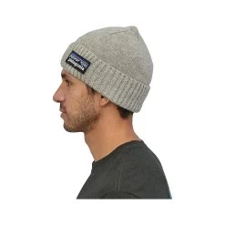 Patagonia Brodeo Beanie -Casual Wear Shop 216835P6 LOGO DRIFTER GREYalt2