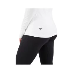 Women's Cloud Nine Turtle Neck Long Sleeve Top -Casual Wear Shop 216902100 WHITEalt5