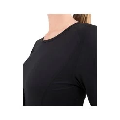 Women's Cloud Nine Performance Scoop Long Sleeve Top -Casual Wear Shop 216903010 BLACKalt3