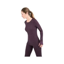 Women's Cloud Nine Performance Scoop Long Sleeve Top -Casual Wear Shop 216903604 BLACKBERRYalt2