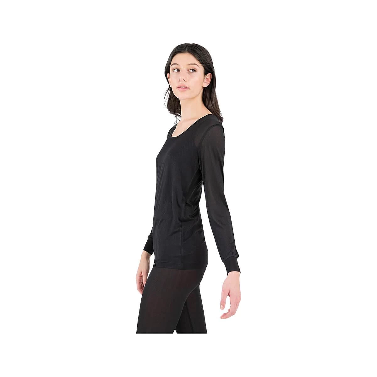 Women's Thermasilk Heritage Scoop Long Sleeve Top 4 Women's Thermasilk Heritage Scoop Long Sleeve Top - Image 2