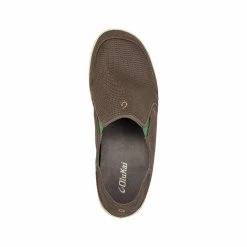 OluKai Men's Nohea Mesh Slip- On Shoes -Casual Wear Shop 227013MUSTANG LIME PEELalt3