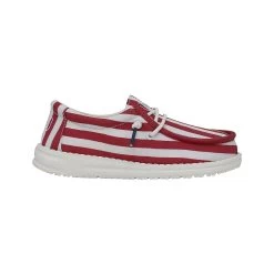 Hey Dude Youth Wally Patriotic Shoes