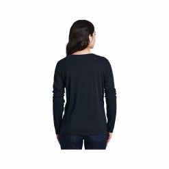 KUHL Women's Arabella V- Neck Long Sleeve Top 17 KUHL Women's Arabella V- Neck Long Sleeve Top -Casual Wear Shop 229387BK BLACKalt1