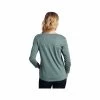 KUHL Women's Arabella V- Neck Long Sleeve Top -Casual Wear Shop 229387EVGR EVERGREENalt1