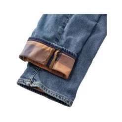 L.L.Bean Women's Flannel- Lined Signature Boyfriend Jeans -Casual Wear Shop 229443VINTAGE INDIGOalt4