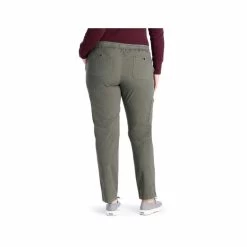 L.L.Bean Women's Stretch Ripstop Pull- On Pants - Curvy