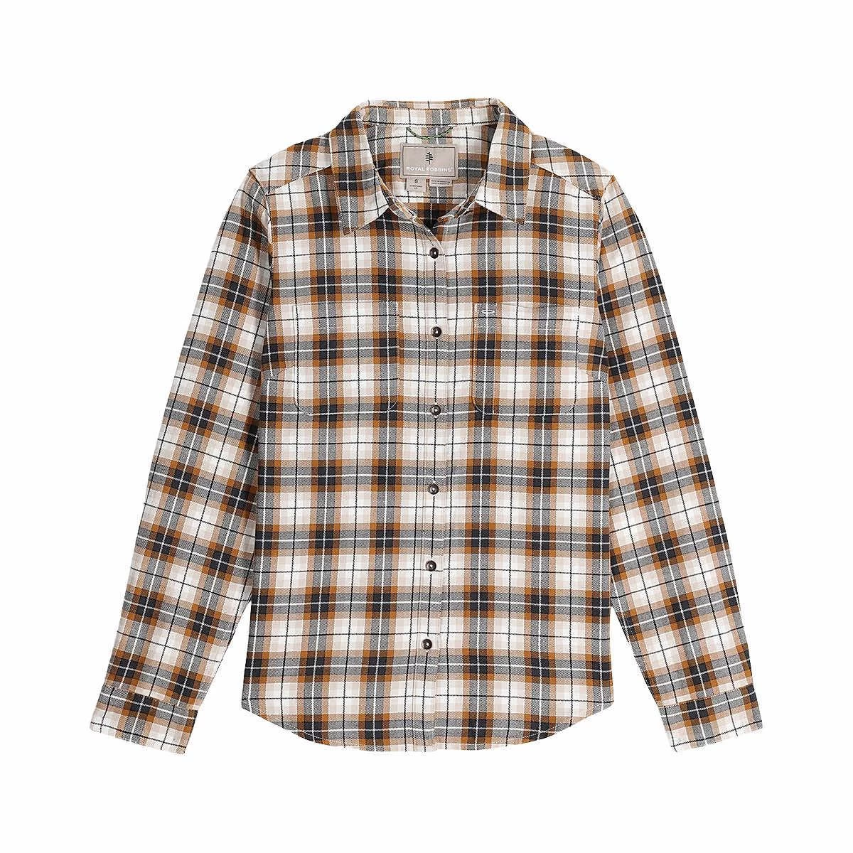 Royal Robbins Women's Lieback Long Sleeve Flannel Shirt 5 Royal Robbins Women's Lieback Long Sleeve Flannel Shirt - Image 3