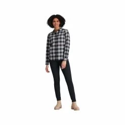 Royal Robbins Women's Lieback Long Sleeve Flannel Shirt 15 Royal Robbins Women's Lieback Long Sleeve Flannel Shirt -Casual Wear Shop 229727934 SEA PINEalt2