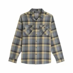 Royal Robbins Men's Lost Coast Plaid Flannel Long Sleeve Shirt -Casual Wear Shop 229772RIVER ROCK WESTalt3