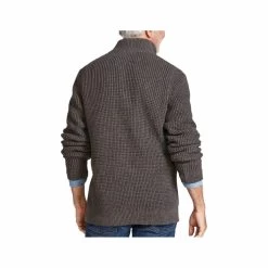 L.L.Bean Men's Organic Cotton Quarter Zip Sweater