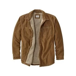 L.L.Bean Men's 1912 Heritage Lined Corduroy Shirt Jacket 9 L.L.Bean Men's 1912 Heritage Lined Corduroy Shirt Jacket -Casual Wear Shop 229791WALNUTalt3