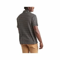 Men's Ranchero Jacquard Short Sleeve Polo Shirt