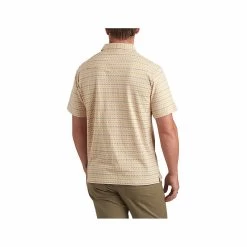 Men's Ranchero Jacquard Short Sleeve Polo Shirt 14 Men's Ranchero Jacquard Short Sleeve Polo Shirt -Casual Wear Shop 229835OATMEAL HEATHERalt1