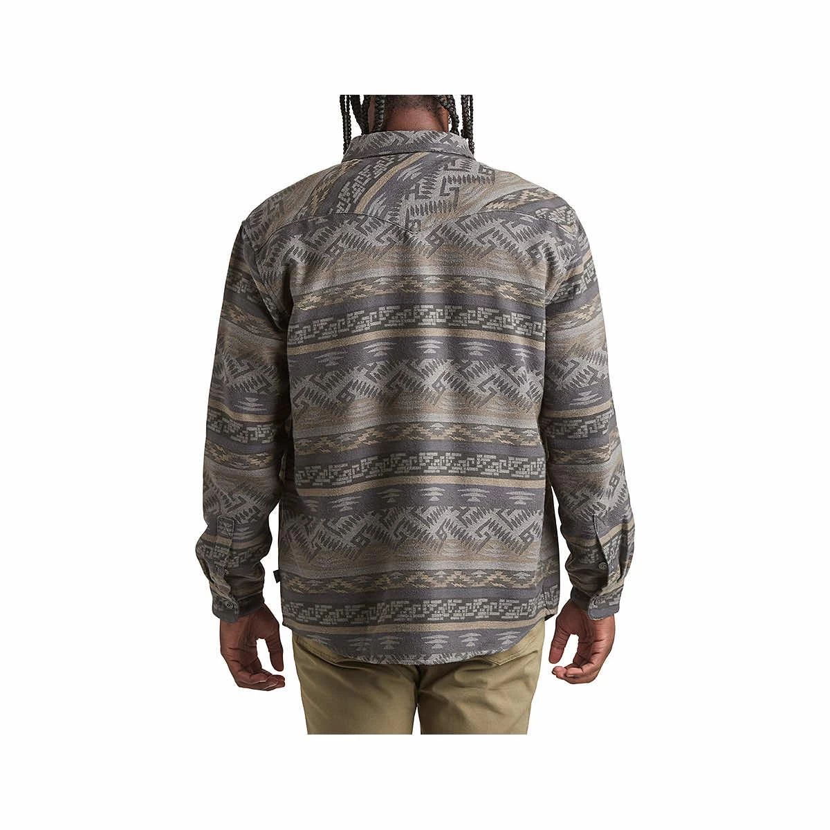 Men's Sheridan Jacquard Long Sleeve Flannel Shirt
