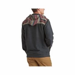 Men's Shaman Full Zip Hoodie 14 Men's Shaman Full Zip Hoodie -Casual Wear Shop 229846ANTIQUE BLACKalt1