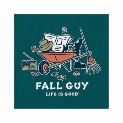 Men's Fall Guy Long Sleeve Crusher T- Shirt