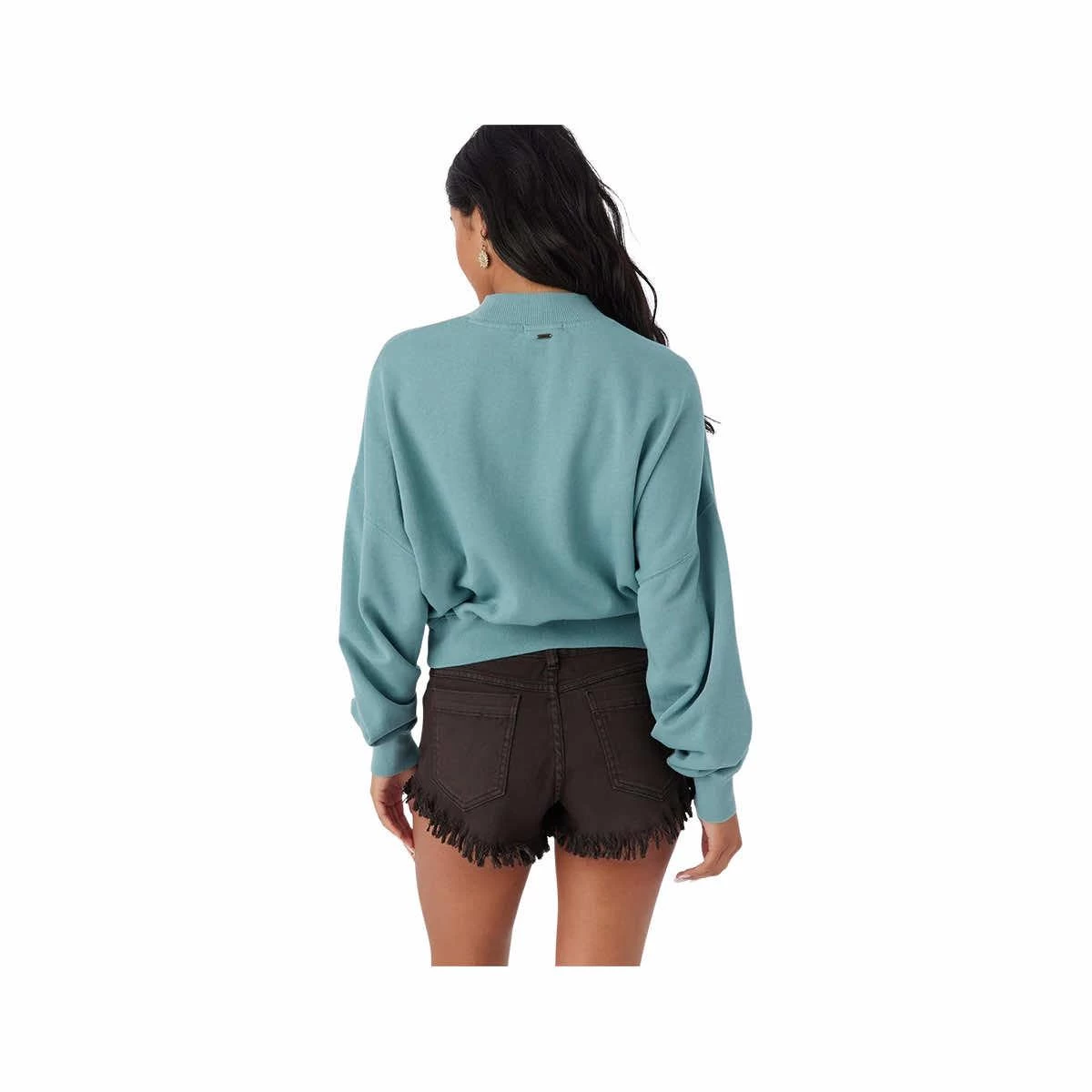 ONeill Women's Moment Crop Long Sleeve Pullover Top 4 ONeill Women's Moment Crop Long Sleeve Pullover Top - Image 2