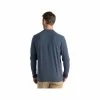Men's Bamboo Flex Long Sleeve Henley Shirt 1 Men's Bamboo Flex Long Sleeve Henley Shirt -Casual Wear Shop 230358MIDNIGHTalt1