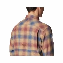 Columbia Men's Roughtail Long Sleeve Flannel Shirt -Casual Wear Shop 230369ZINCalt4