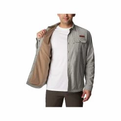 Columbia Men's Roughtail Lined Shirt Jacket -Casual Wear Shop 230370SURPLUS GREENalt4