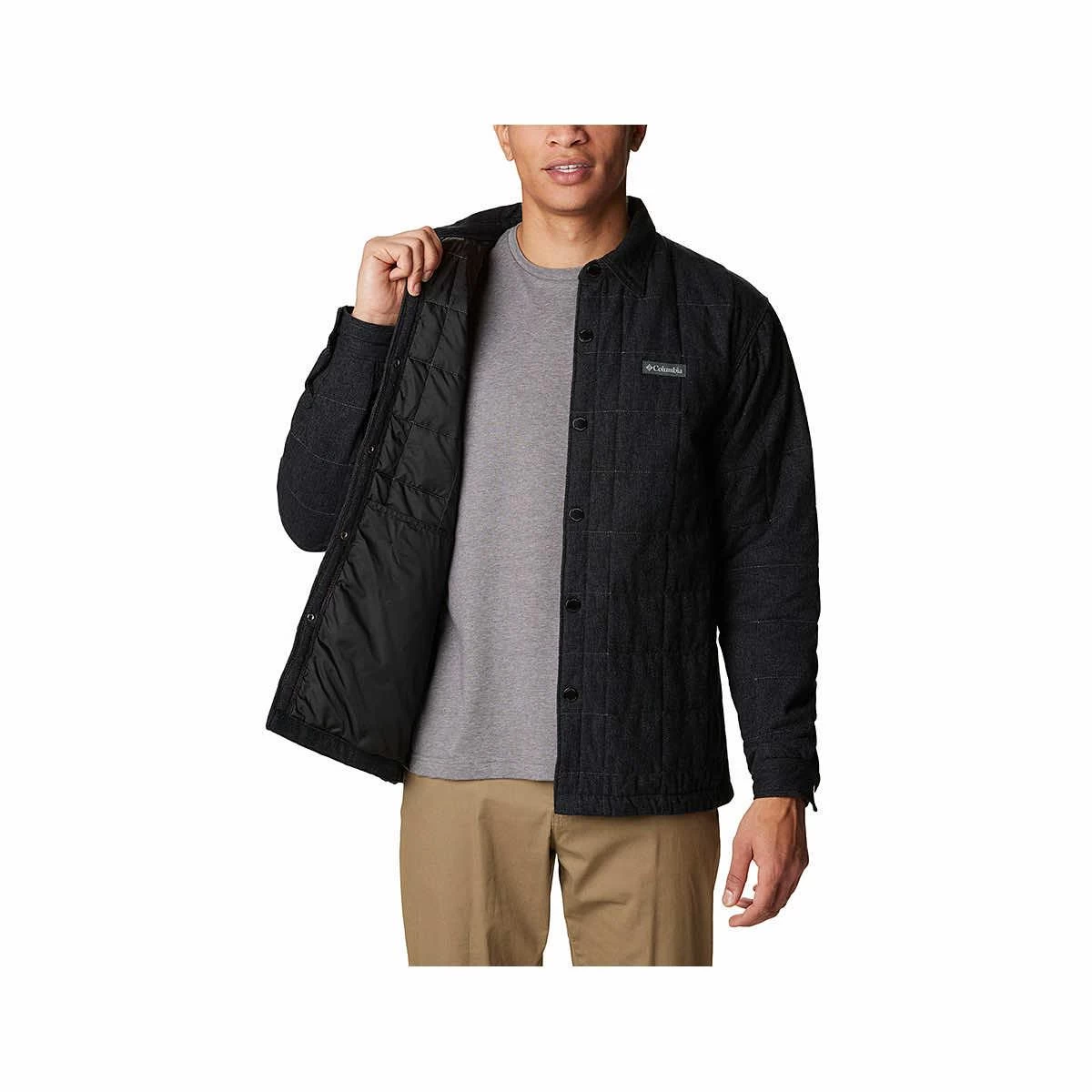 Columbia Men's Landroamer Quilted Shirt Jacket 7 Columbia Men's Landroamer Quilted Shirt Jacket - Image 5