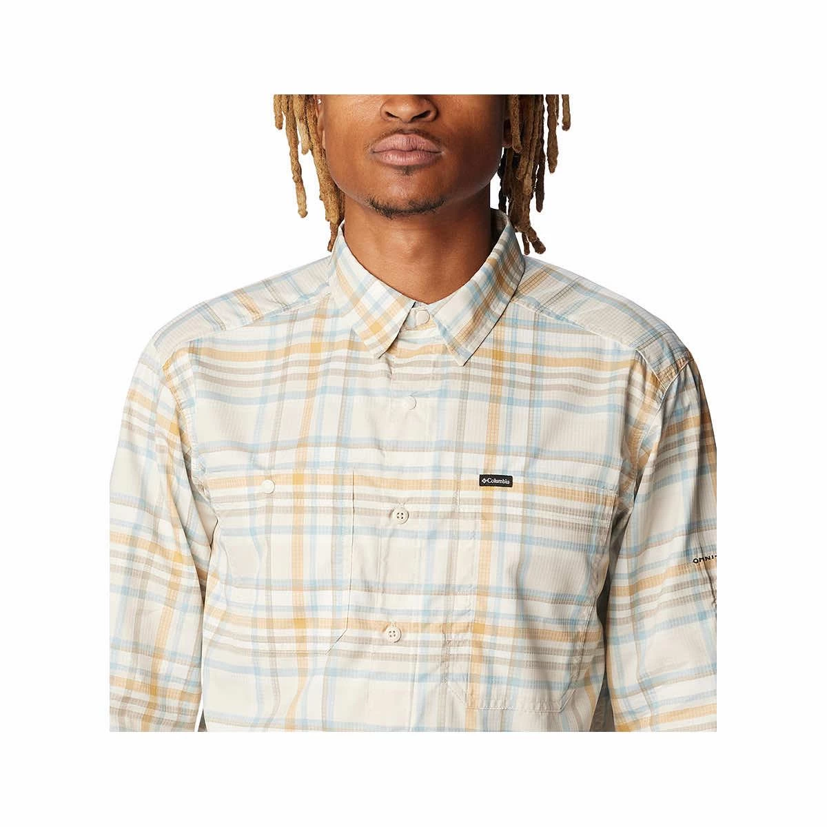 Columbia Men's Silver Ridge Utility Lite Plaid Long Sleeve Shirt 5 Columbia Men's Silver Ridge Utility Lite Plaid Long Sleeve Shirt - Image 3