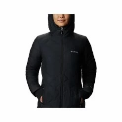 Columbia Women's Heavenly Long Hooded Jacket -Casual Wear Shop 230457010 BLACKalt4