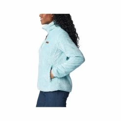 Columbia Women's Fire Side Ii Sherpa Fleece Quarter Zip Pullover 18 Columbia Women's Fire Side Ii Sherpa Fleece Quarter Zip Pullover -Casual Wear Shop 230462321 AQUAHAZEalt2