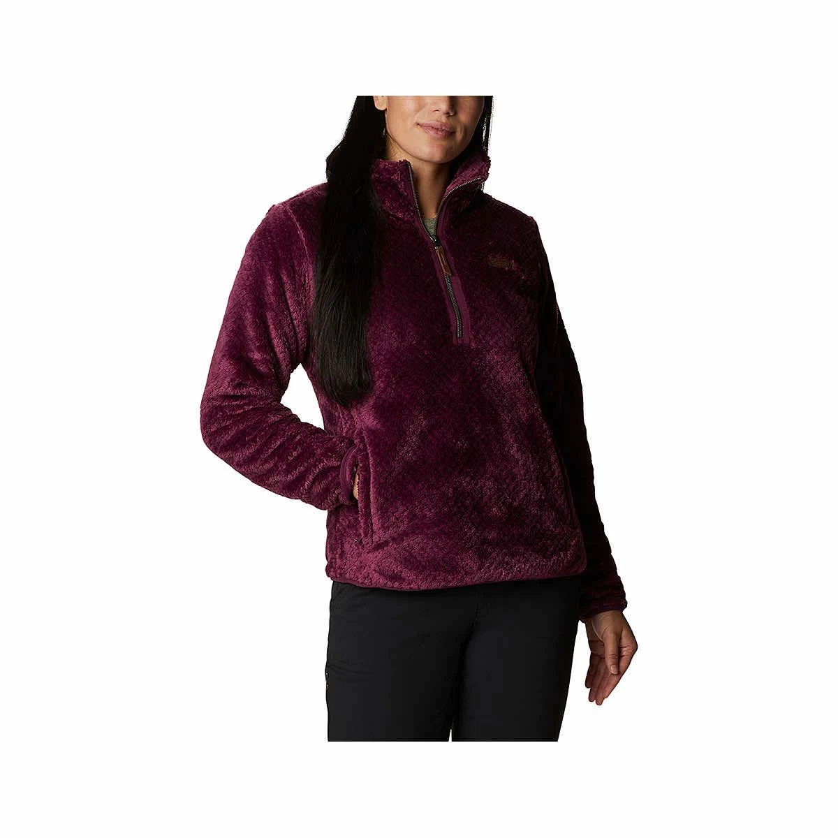 Columbia Women's Fire Side Ii Sherpa Fleece Quarter Zip Pullover 6 Columbia Women's Fire Side Ii Sherpa Fleece Quarter Zip Pullover - Image 4