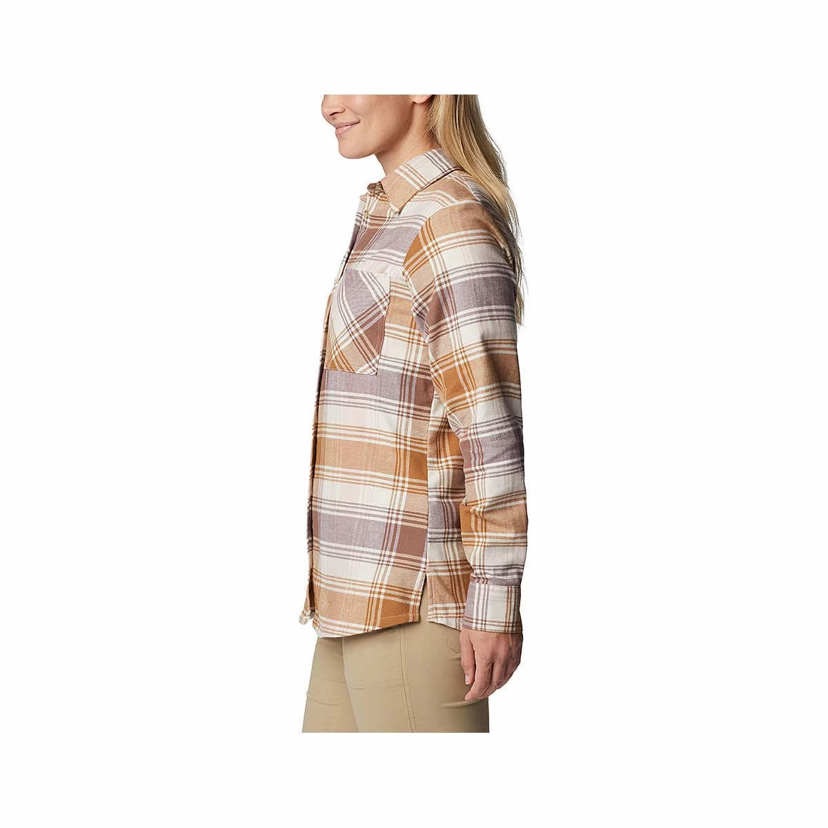 Columbia Women's Calico Basin Flannel Long Sleeve Shirt 4 Columbia Women's Calico Basin Flannel Long Sleeve Shirt - Image 2