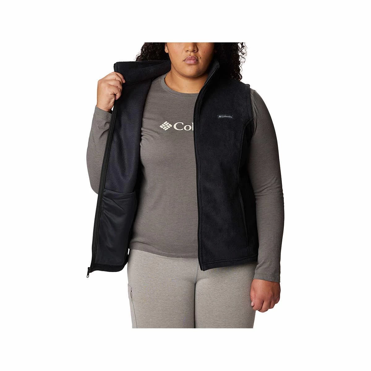 Columbia Women's Benton Springs Fleece Vest - Curvy 6 Columbia Women's Benton Springs Fleece Vest - Curvy - Image 4