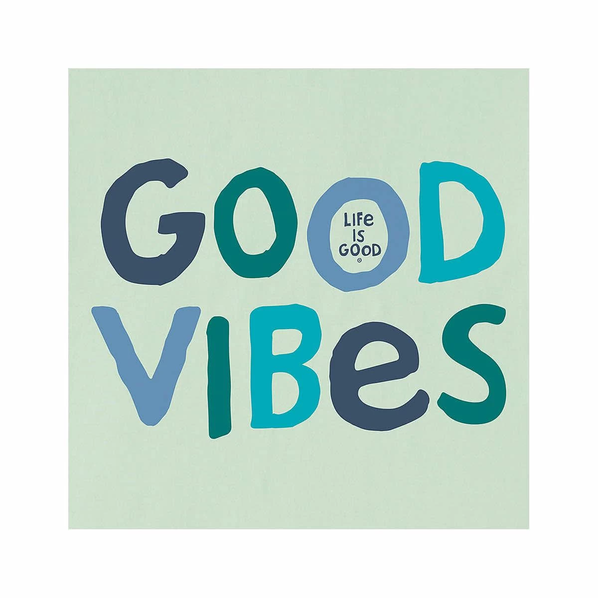 Kids ' Good Vibes Simply True Fleece Crew Sweatshirt 4 Kids ' Good Vibes Simply True Fleece Crew Sweatshirt - Image 2