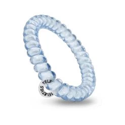 Washed Denim Small Hair Ties - 3 Pack