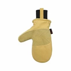 Lined Heavy- Duty Pigskin Ski Mittens -Casual Wear Shop 232192alt3