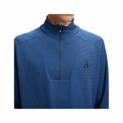 On Running Men's Climate Long Sleeve Shirt -Casual Wear Shop 232437DENIMalt3