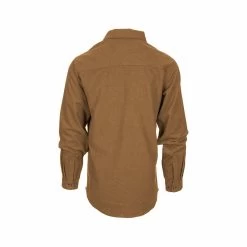 Men's Solid Chamois Shirt 12 Men's Solid Chamois Shirt -Casual Wear Shop 232522WHISKEYalt1