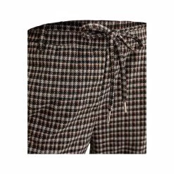 Women's Tie- Waist Soft Ponte Pants -Casual Wear Shop 232925CINNAMONalt2