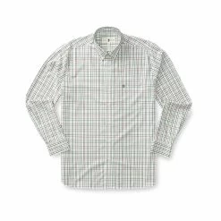 Men's Jenkins Plaid Long Sleeve Performance Poplin Sport Shirt