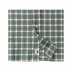 Men's Barron Plaid Long Sleeve Flannel Sport Shirt -Casual Wear Shop 233011DARK FORESTalt3